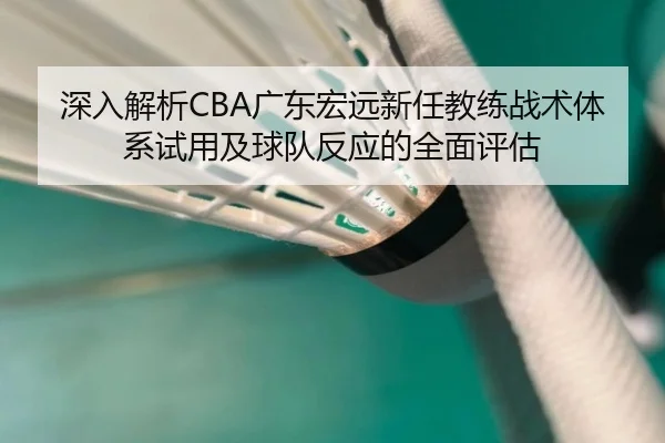 深入解析CBA广东宏远新任教练战术体系试用及球队反应的全面评估